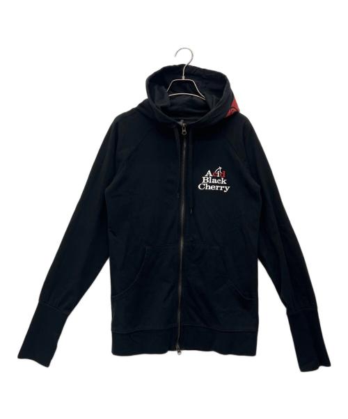 Acid Black Cherry（アシッド ブラック チェリー）Acid Black Cherry (アシッド ブラック チェリー) ジップパーカー ブラック サイズ:FREEの古着・服飾アイテム