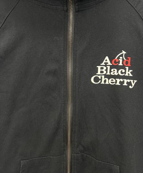 Acid Black Cherry（アシッド ブラック チェリー）Acid Black Cherry (アシッド ブラック チェリー) ジップパーカー ブラック サイズ:FREEの古着・服飾アイテム