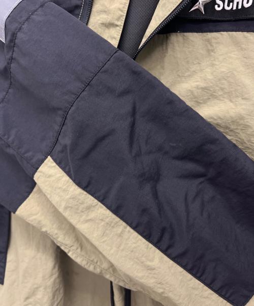 Schott（ショット）Schott (ショット) ナイロンジャケット オリーブ×ブラック サイズ:XLの古着・服飾アイテム