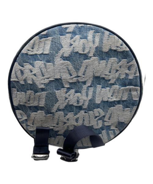 SUPREME（シュプリーム）SUPREME (シュプリーム) fat tip jacquard denim backpack ブルーの古着・服飾アイテム
