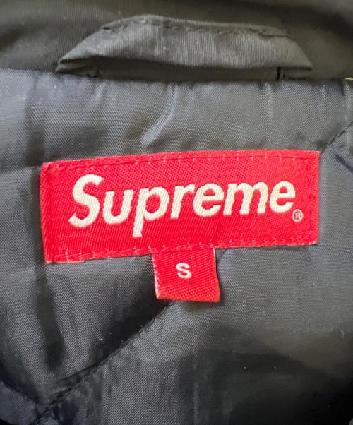 SUPREME（シュプリーム）SUPREME (シュプリーム) Pinstripe panel sports parka ブラック サイズ:Sの古着・服飾アイテム