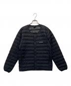 mont-bellモンベル）の古着「スペリオダウンラウンドネックジャケット」｜ブラック