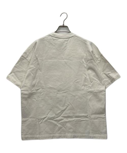 JIL SANDER（ジルサンダー）JIL SANDER (ジルサンダー) 半袖カットソー ホワイト×ブラック サイズ:Mの古着・服飾アイテム