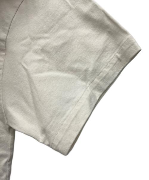 JIL SANDER（ジルサンダー）JIL SANDER (ジルサンダー) 半袖カットソー ホワイト×ブラック サイズ:Mの古着・服飾アイテム