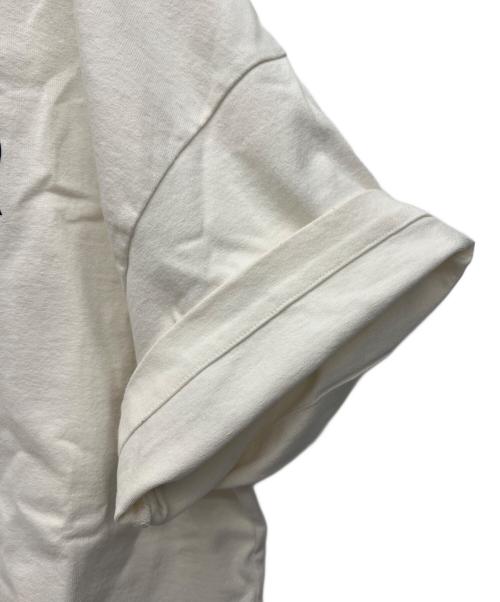 JIL SANDER（ジルサンダー）JIL SANDER (ジルサンダー) 半袖カットソー ホワイト×ブラック サイズ:Mの古着・服飾アイテム
