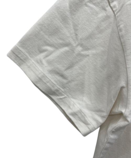 JIL SANDER（ジルサンダー）JIL SANDER (ジルサンダー) 半袖カットソー ホワイト×ブラック サイズ:Mの古着・服飾アイテム