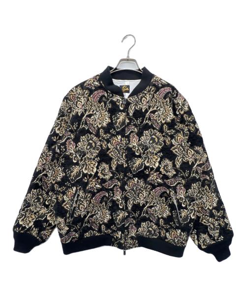 Needles（ニードルズ）Needles (ニードルズ) B．B JACKET GOBELIN JACQUARD ブラック×ブラウン サイズ:Mの古着・服飾アイテム