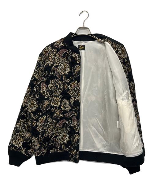 Needles（ニードルズ）Needles (ニードルズ) B．B JACKET GOBELIN JACQUARD ブラック×ブラウン サイズ:Mの古着・服飾アイテム