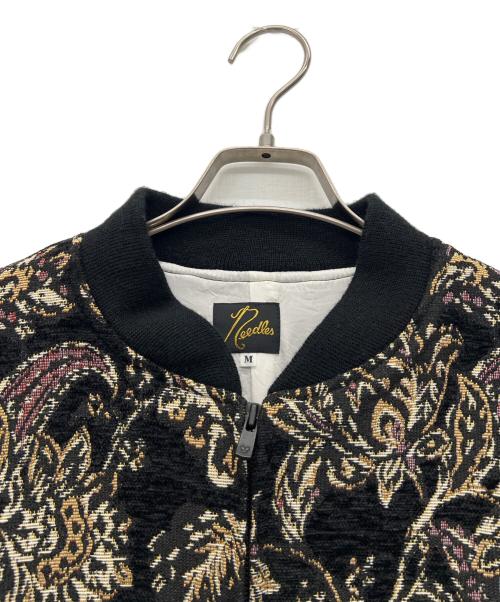 Needles（ニードルズ）Needles (ニードルズ) B．B JACKET GOBELIN JACQUARD ブラック×ブラウン サイズ:Mの古着・服飾アイテム