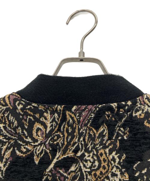 Needles（ニードルズ）Needles (ニードルズ) B．B JACKET GOBELIN JACQUARD ブラック×ブラウン サイズ:Mの古着・服飾アイテム