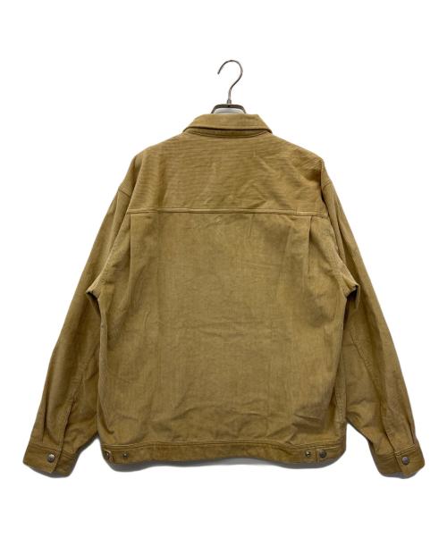 Champion（チャンピオン）Champion (チャンピオン) コーデュロイスナップジャケット ブラウン サイズ:Lの古着・服飾アイテム