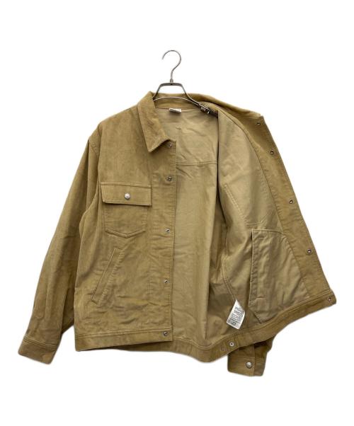 Champion（チャンピオン）Champion (チャンピオン) コーデュロイスナップジャケット ブラウン サイズ:Lの古着・服飾アイテム