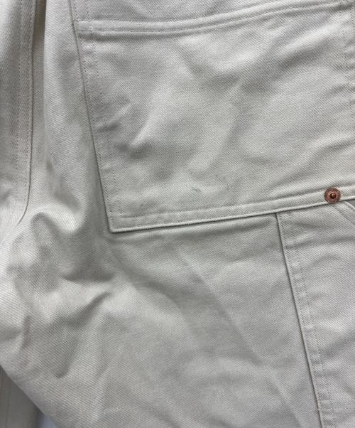 PUBLIC TOKYO（パブリックトウキョウ）PUBLIC TOKYO (パブリックトウキョウ) ペインターパンツ アイボリー サイズ:01の古着・服飾アイテム