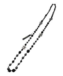 CHANEL（シャネル）の古着「ココマークネックレス」｜ブラック