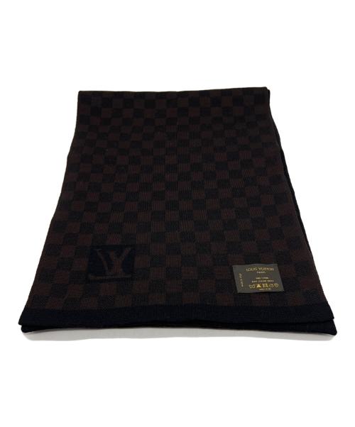 LOUIS VUITTON（ルイ ヴィトン）LOUIS VUITTON (ルイ ヴィトン) マフラー ダミエ ブラウンの古着・服飾アイテム
