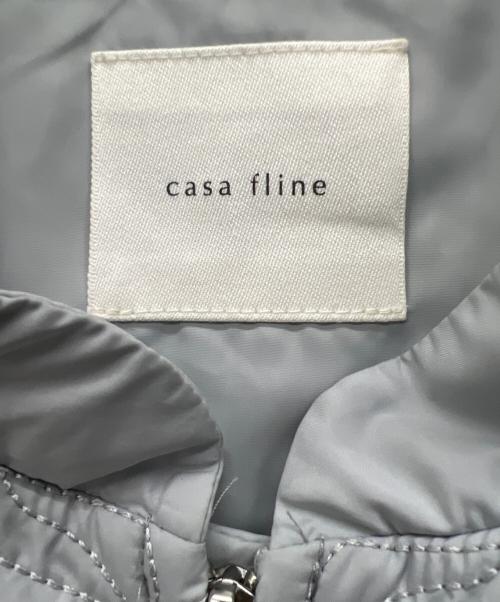 CASA FLINE（カーサフライン）CASA FLINE (カーサフライン) キルティングショートジャケット ミントグリーン サイズ:Fの古着・服飾アイテム
