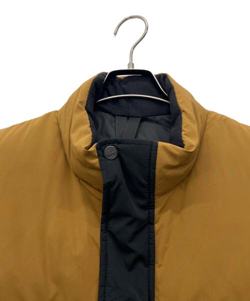 Timberland（ティンバーランド）Timberland (ティンバーランド) 中綿ベスト ブラウン×ブラック サイズ:Lの古着・服飾アイテム