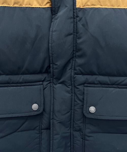 Timberland（ティンバーランド）Timberland (ティンバーランド) 中綿ベスト ブラウン×ブラック サイズ:Lの古着・服飾アイテム