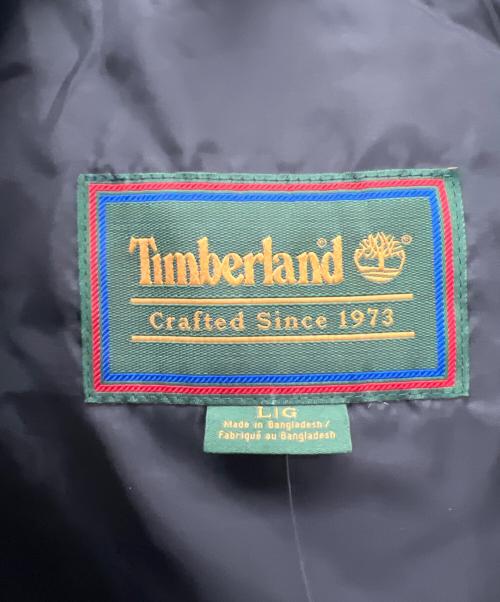 Timberland（ティンバーランド）Timberland (ティンバーランド) 中綿ベスト ブラウン×ブラック サイズ:Lの古着・服飾アイテム