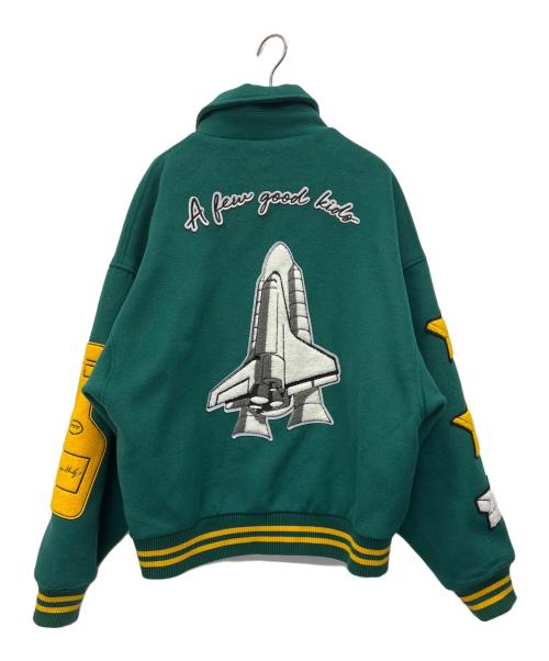 A FEW GOOD KIDS（アフューグッドキッズ）A FEW GOOD KIDS (アフューグッドキッズ) スタジャン グリーン サイズ:XLの古着・服飾アイテム