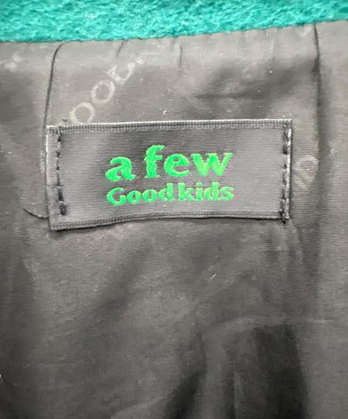 A FEW GOOD KIDS（アフューグッドキッズ）A FEW GOOD KIDS (アフューグッドキッズ) スタジャン グリーン サイズ:XLの古着・服飾アイテム