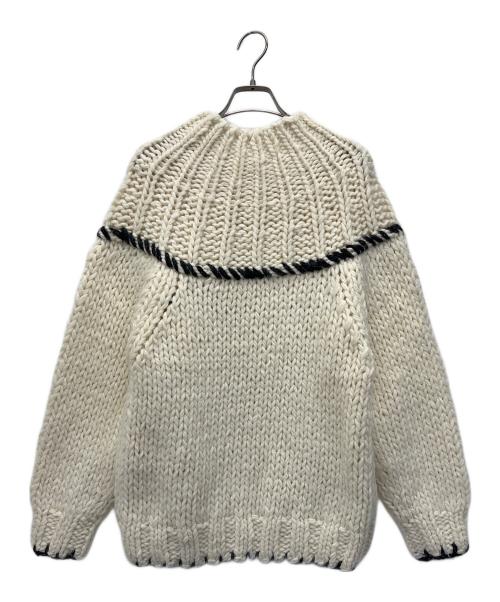 EARIH（アーリ）EARIH (アーリ) 厚手ニット ホワイト サイズ:FREEの古着・服飾アイテム