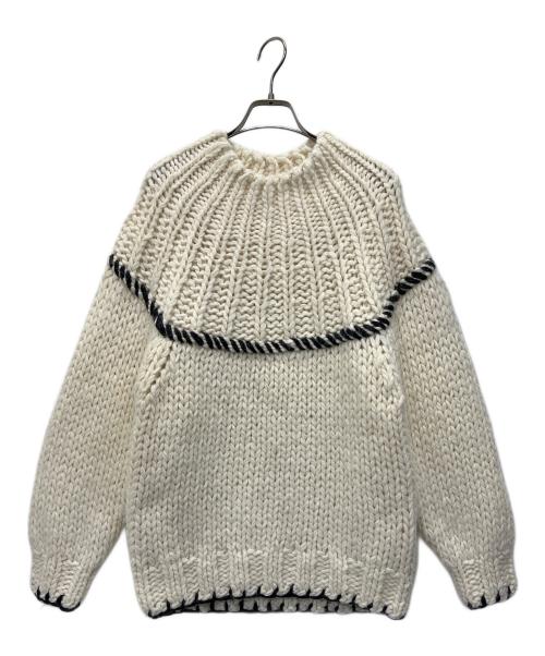 EARIH（アーリ）EARIH (アーリ) 厚手ニット ホワイト サイズ:FREEの古着・服飾アイテム