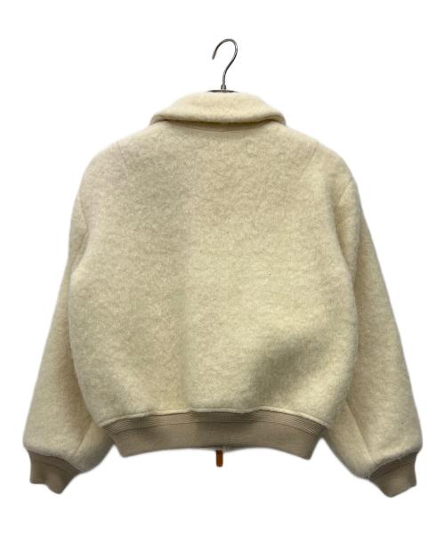 UNFIL（アンフィル）UNFIL (アンフィル) ボアジャケット ホワイト サイズ:１の古着・服飾アイテム