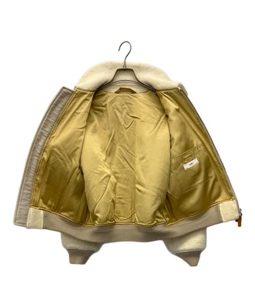 UNFIL（アンフィル）UNFIL (アンフィル) ボアジャケット ホワイト サイズ:１の古着・服飾アイテム