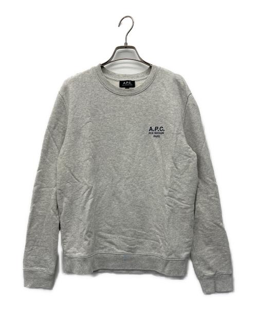 A.P.C.（アーペーセー）A.P.C. (アーペーセー) スウェット グレー サイズ:Sの古着・服飾アイテム