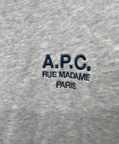 A.P.C.（アーペーセー）A.P.C. (アーペーセー) スウェット グレー サイズ:Sの古着・服飾アイテム
