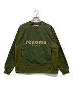 renomaレノマ）の古着「長袖カットソー」｜オリーブ