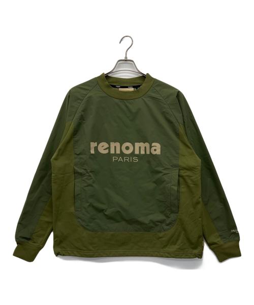 renoma（レノマ）renoma (レノマ) 長袖カットソー オリーブ サイズ:Mの古着・服飾アイテム