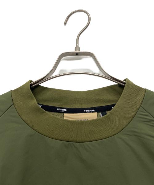 renoma（レノマ）renoma (レノマ) 長袖カットソー オリーブ サイズ:Mの古着・服飾アイテム