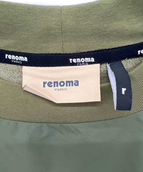 renoma（レノマ）renoma (レノマ) 長袖カットソー オリーブ サイズ:Mの古着・服飾アイテム