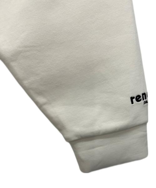 renoma（レノマ）renoma (レノマ) ジップパーカー ホワイト サイズ:Mの古着・服飾アイテム