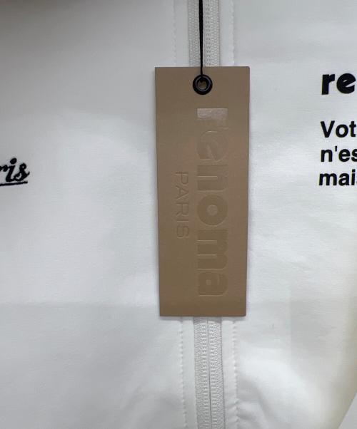 renoma（レノマ）renoma (レノマ) ジップパーカー ホワイト サイズ:Mの古着・服飾アイテム