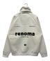 renoma (レノマ) ジップパーカー ホワイト サイズ:M：7000円