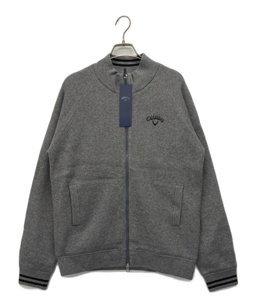 Callaway（キャロウェイ）Callaway (キャロウェイ) ジップアップジャケット グレー サイズ:LLの古着・服飾アイテム
