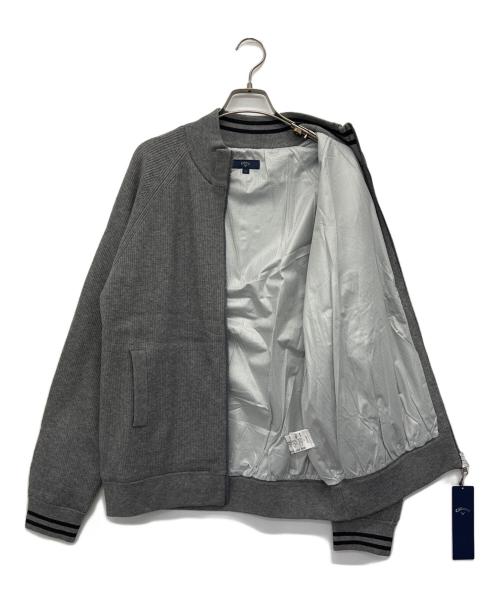 Callaway（キャロウェイ）Callaway (キャロウェイ) ジップアップジャケット グレー サイズ:LLの古着・服飾アイテム