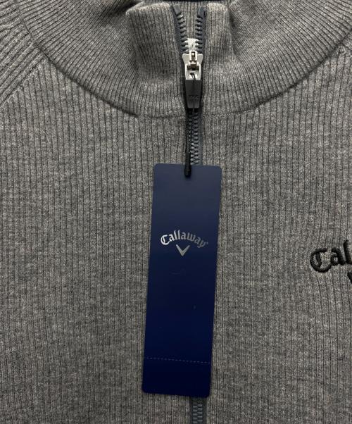 Callaway（キャロウェイ）Callaway (キャロウェイ) ジップアップジャケット グレー サイズ:LLの古着・服飾アイテム