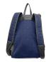 ATAO (アタオ) リュック マッシュルーム・モノグラム ネイビー×ブラック：12000円