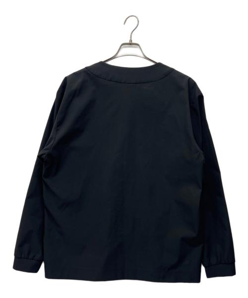 NEW BALANCE（ニューバランス）NEW BALANCE (ニューバランス) ピケ カーディガン ブラック サイズ:Lの古着・服飾アイテム