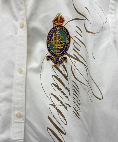 LAUREN RALPH LAUREN（ローレン ラルフ ローレン）LAUREN RALPH LAUREN (ローレン ラルフ ローレン) 長袖シャツ ホワイト サイズ:Mの古着・服飾アイテム