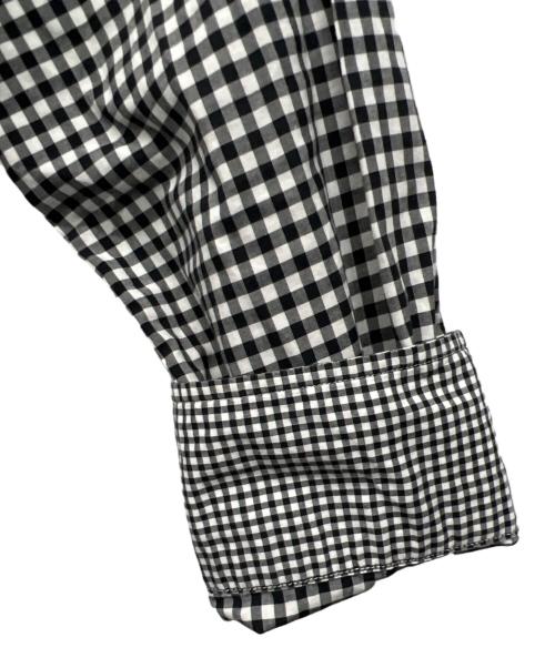 RALPH LAUREN（ラルフローレン）RALPH LAUREN (ラルフローレン) 長袖シャツ ホワイト×ブラック サイズ:8の古着・服飾アイテム