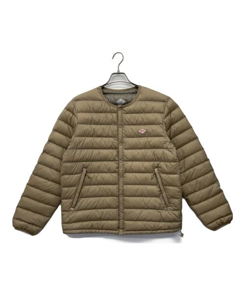 DANTON（ダントン）DANTON (ダントン) ダウンジャケット ベージュ サイズ:Lの古着・服飾アイテム
