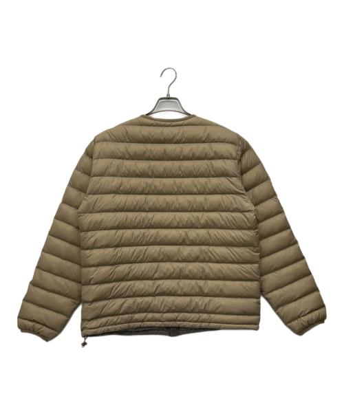 DANTON（ダントン）DANTON (ダントン) ダウンジャケット ベージュ サイズ:Lの古着・服飾アイテム