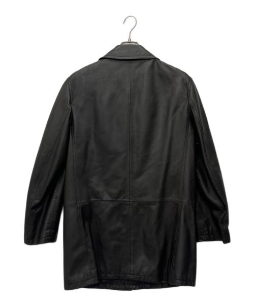 BALLY（バリー）BALLY (バリー) ラムレザーコート ブラウン サイズ:48の古着・服飾アイテム