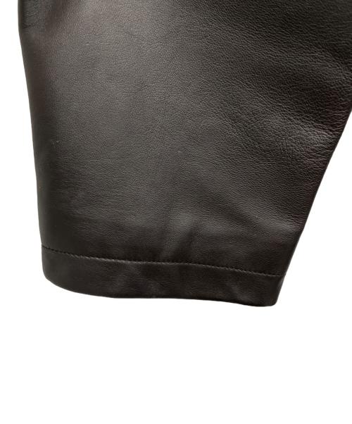 BALLY（バリー）BALLY (バリー) ラムレザーコート ブラウン サイズ:48の古着・服飾アイテム