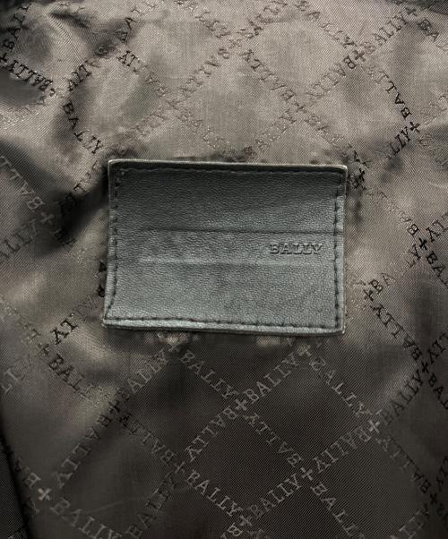 BALLY（バリー）BALLY (バリー) ラムレザーコート ブラウン サイズ:48の古着・服飾アイテム